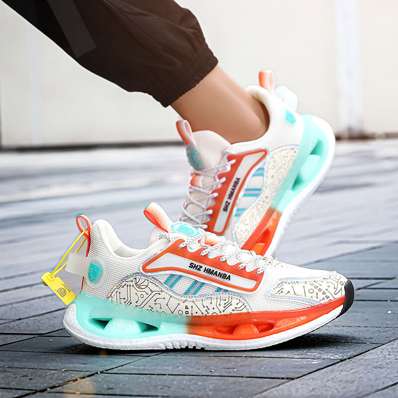 Αναπνεύσιμα μοντέρνα ανδρικά παπούτσια Αεροσόλα Παπούτσια μπάσκετ Ανδρικά ελαφριά αθλητικά παπούτσια για τρέξιμο Υποδήματα προπόνησης με πλέγμα εξωτερικού χώρου