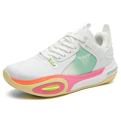 Vīriešu sporta apavi pilna garuma Flick Tpu gumijas zole basketbola apavi Neslīdoši, triecienu absorbējoši sieviešu treniņu apavi