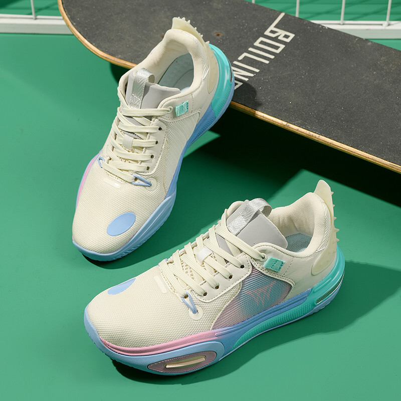 Vīriešu sporta apavi pilna garuma Flick Tpu gumijas zole basketbola apavi Neslīdoši, triecienu absorbējoši sieviešu treniņu apavi