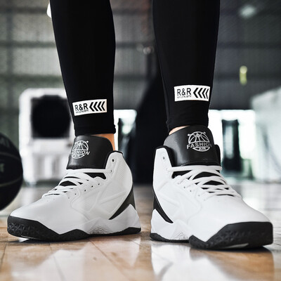 Vīriešu basketbola apavi Modes Elpojošas sporta kedas Ērtas Neslīdošas Sporta trenažieri Apavi Pusaudžiem Pieaugušajiem