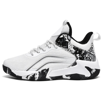 Vīriešu basketbola apavi Modes Elpojošas sporta kedas Ērtas Neslīdošas Sporta trenažieri Apavi Pusaudžiem Pieaugušajiem