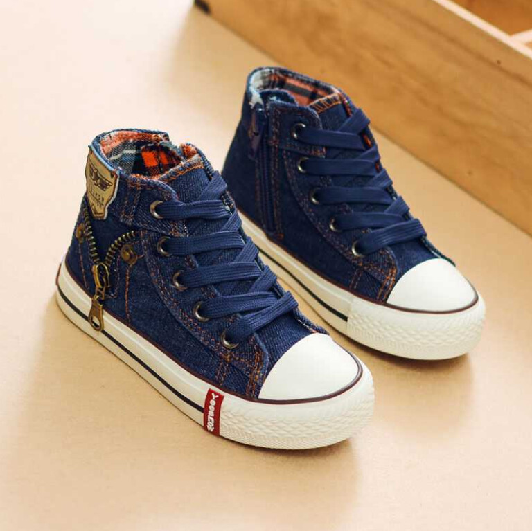 Jesen Expert Skill Dječje ležerne cipele Dječaci Djevojčice Sportske cipele Prozračne traper tenisice Dječje platnene cipele Dječje čizme