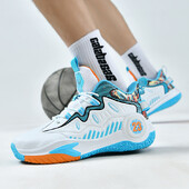 Aukštos kokybės vyriški krepšinio batai Moteriški prekės ženklo dizaino krepšinio sportbačiai Lauko guminiai neslystantys sportiniai treniruočių batai vyriški