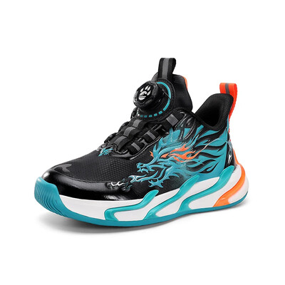 Bērnu apavi zēnu sporta apavi zēniem 2024. gada rudenī, jauni, grezni bērnu skolas ikdienas sporta apavi. Modes augstas kvalitātes basketbola sporta apavi zēniem