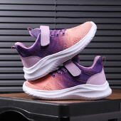 Αθλητικά παπούτσια με ιπτάμενα υφαντά για αγόρια που αναπνέουν από πλέγμα