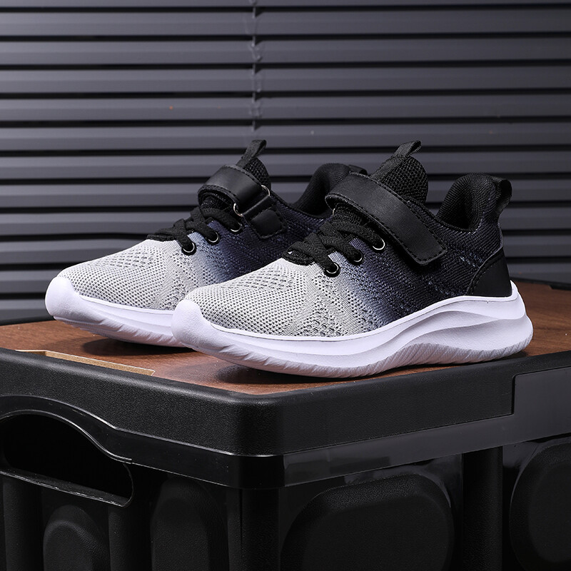 Αθλητικά παπούτσια με ιπτάμενα υφαντά για αγόρια που αναπνέουν από πλέγμα