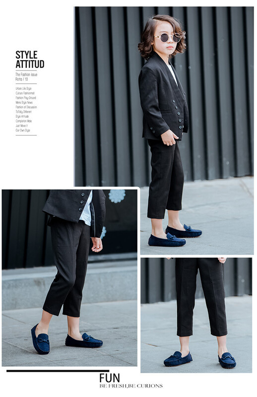 JGVIKOTO Cipele za dječake Djevojčice Modne mekane dječje mokasine Dječje ravne cipele za slobodno vrijeme Dječje vjenčane mokasine Kožne cipele