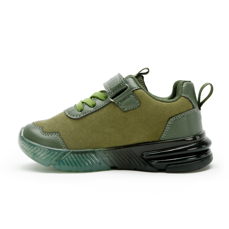 EXDINO Dinosaur Little Kids Άνοιξη Φθινόπωρο LED Light Up Παπούτσια Παιδικά Spinosaurus Boys Λαμπερά casual αθλητικά αθλητικά παπούτσια Αντιολισθητικά