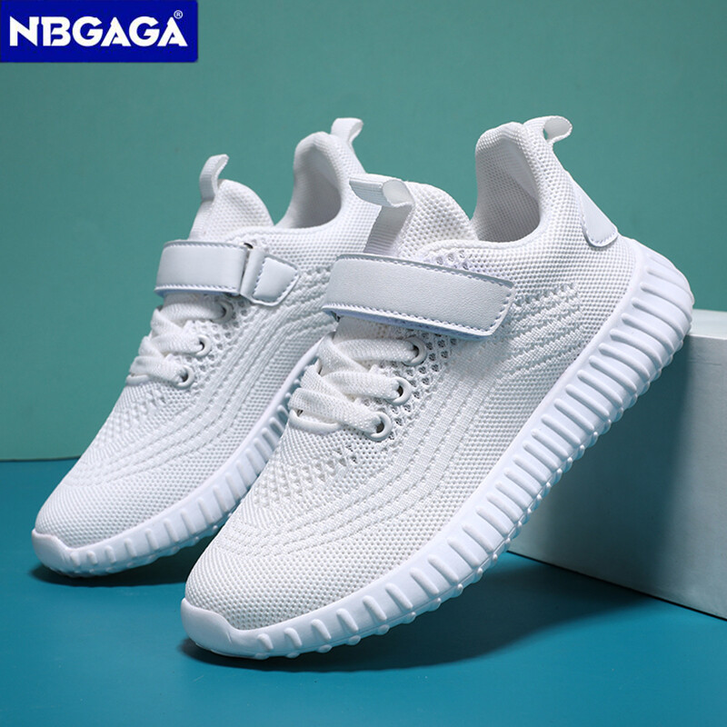 Modna dječja sportska obuća za trčanje za dječake Crne tenisice Dječja lagana prozračna obuća za tenis na otvorenom