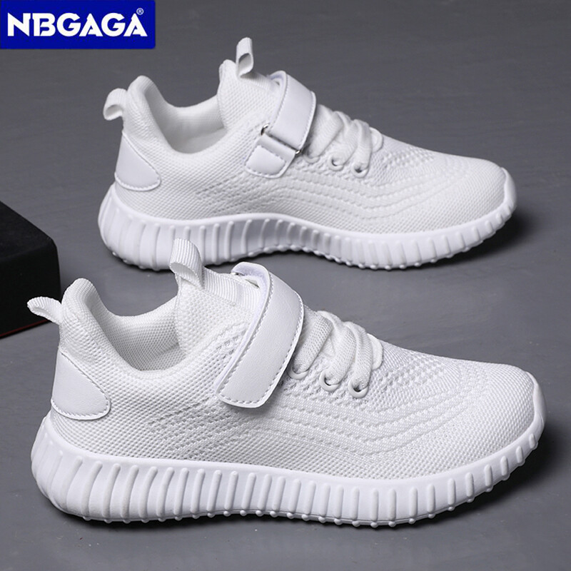 Modna dječja sportska obuća za trčanje za dječake Crne tenisice Dječja lagana prozračna obuća za tenis na otvorenom