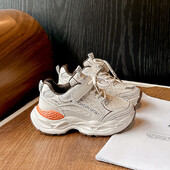 Zēnu, meiteņu kedas vieglas, neslīdošas, elpojošas, komfortablas uniseksa bērnu sporta apavi, skriešanas pastaigas, sporta apavi bērniem