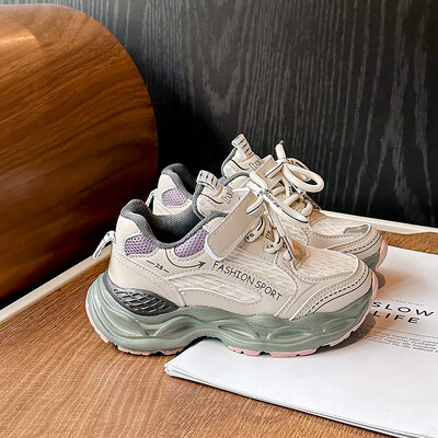 Zēnu, meiteņu kedas vieglas, neslīdošas, elpojošas, komfortablas uniseksa bērnu sporta apavi, skriešanas pastaigas, sporta apavi bērniem