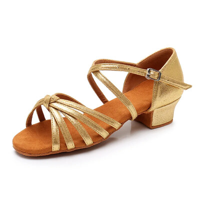 CLYFAN naiste ladina tantsujalatsid Pehme põhjaga tüdrukute jazz-tantsu sandaalid keskmise kontsaga 3,5 cm peotantsu