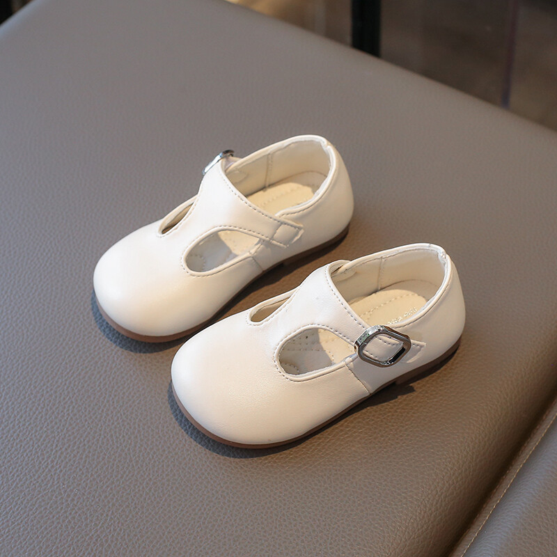 Παιδικά παπούτσια Princess Pu Leather Vintage Daily Soft Kids Mary Janes Μονόχρωμο ελατήριο Αντιολισθητικό δερμάτινο παπούτσι για κορίτσια 22-31