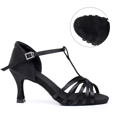 Latin Dance Παπούτσια Γυναικεία Παπούτσια Χορού Γυναικεία παπούτσια χορού Tango Μοντέρνα παπούτσια Standard Salsa Practice Training Heels 5/7,5/8,5cm
