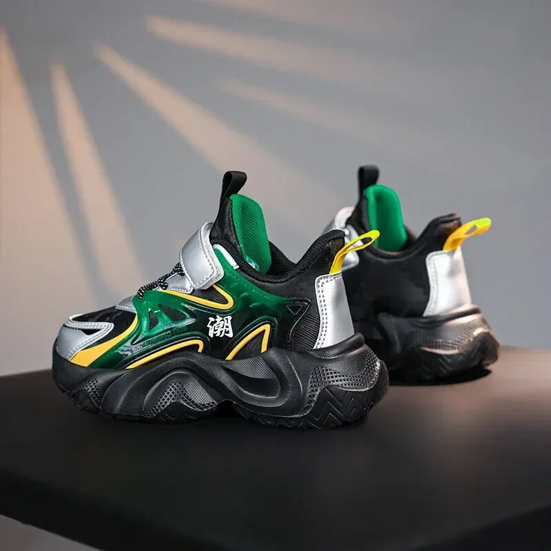 Bērnu, meiteņu, kupli apavi Bērnu modes kedas zēniem un apavi no 4 līdz 9 g. Izmērs 28-39# 3 krāsas 577