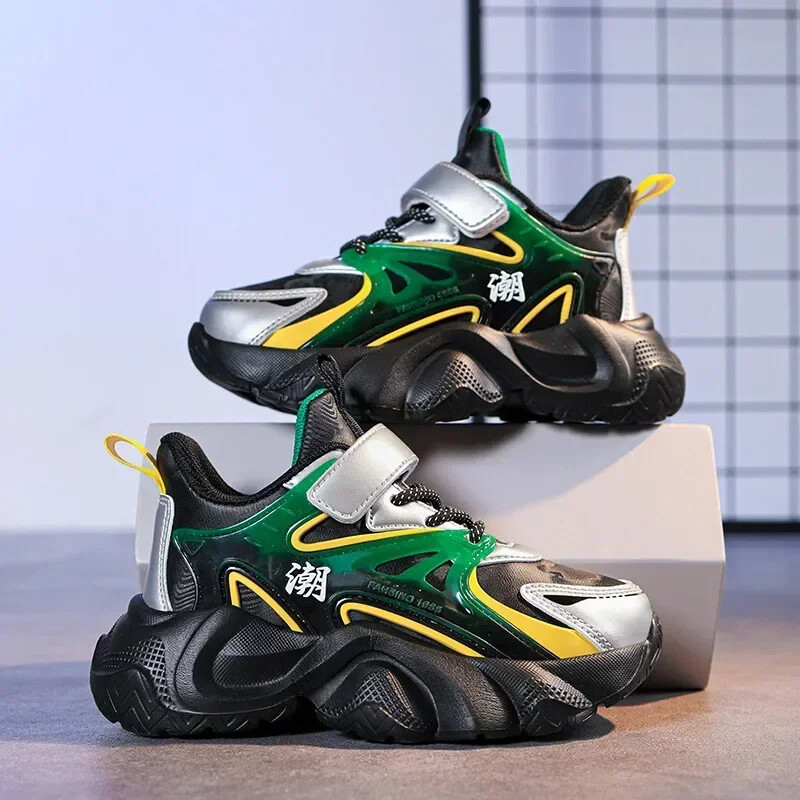 Bērnu, meiteņu, kupli apavi Bērnu modes kedas zēniem un apavi no 4 līdz 9 g. Izmērs 28-39# 3 krāsas 577