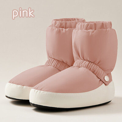 Baleta apavi Ziemas deju zābaki iesildoši īsi zābaki Silti pretslīdoši baleta apavi Treniņu apavi kokvilnas deju apavi pieaugušajiem