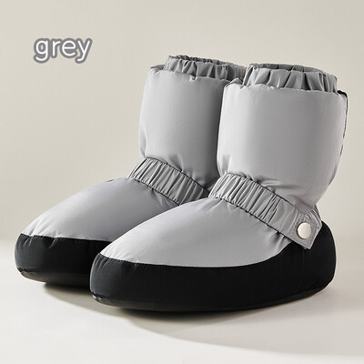 Baleta apavi Ziemas deju zābaki iesildoši īsi zābaki Silti pretslīdoši baleta apavi Treniņu apavi kokvilnas deju apavi pieaugušajiem