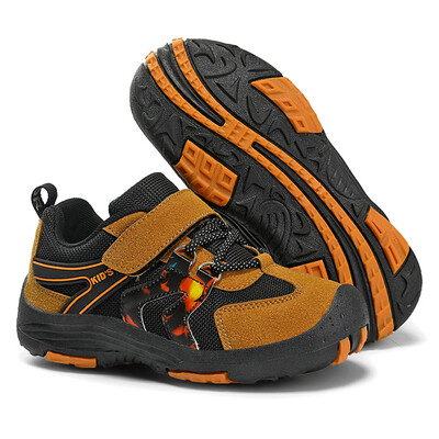 Rudens bērnu apavi zēniem pārgājienu kedas Ērti bērnu sporta apavi elpojoši zēnu skriešanas apavi 27-37 izmērs