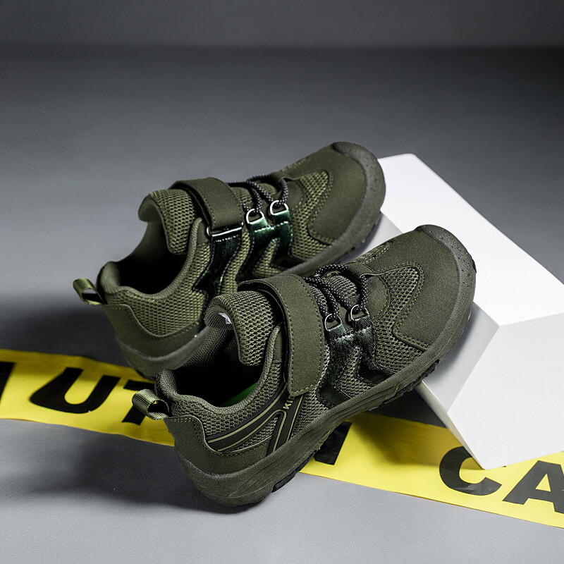 Rudens bērnu apavi zēniem pārgājienu kedas Ērti bērnu sporta apavi elpojoši zēnu skriešanas apavi 27-37 izmērs