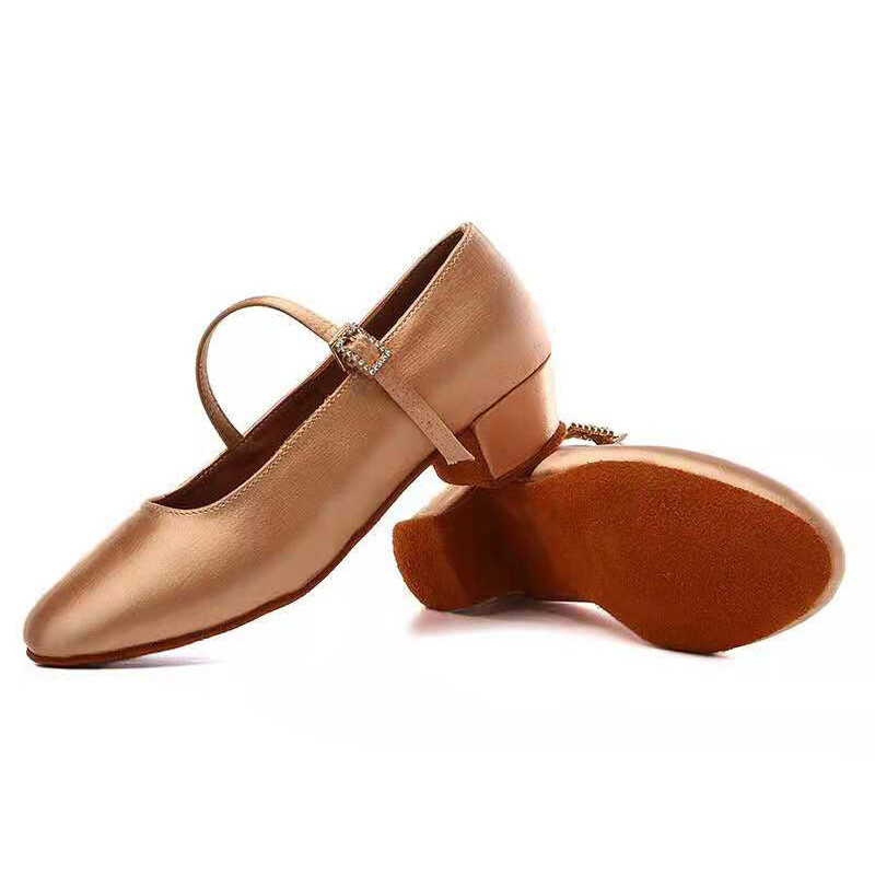 XIHAHA New Fashion Sieviešu latīņu deju apavi Tango ballīšu sieviešu apavi meitenēm Sieviešu satīna salsas sandales deju balles apavi