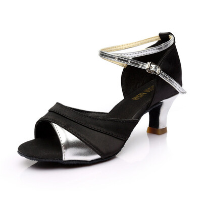 Γυναικεία παπούτσια χορού Αίθουσα χορού Παπούτσια χορού Latin Γυναικεία γόβες με ανοιχτό δάχτυλο Γυναικεία παπούτσια χορού Γόβες 5/7cm Sapato Feminino