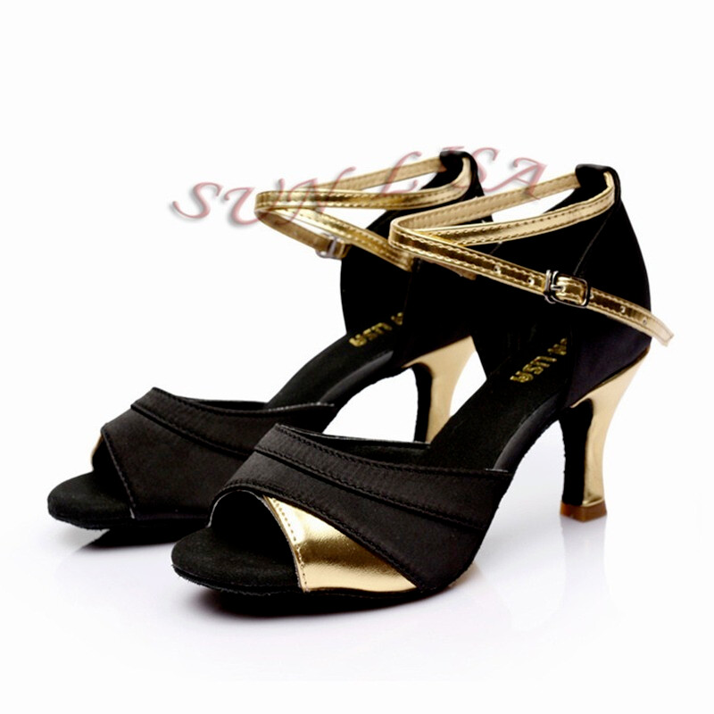 Γυναικεία παπούτσια χορού Αίθουσα χορού Παπούτσια χορού Latin Γυναικεία γόβες με ανοιχτό δάχτυλο Γυναικεία παπούτσια χορού Γόβες 5/7cm Sapato Feminino