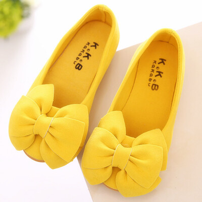 Bērnu Apavi Meiteņu Apavi Pavasaris Vasara Big Bow Princess Sandales Candy Color Ērti Bērnu apavi mazuļiem Meitenēm CSH342