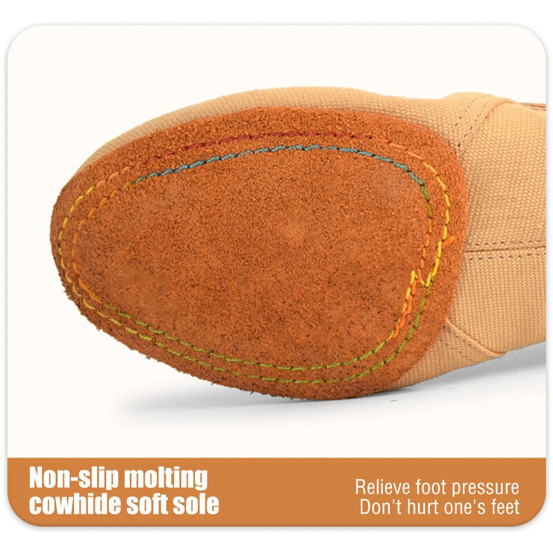 Jazz Ballroom Canvas Dance Cipele za odrasle Ženske učiteljice Meki potplat Latino Modern Dance Nacionalne cipele Standardna praksa Hot Sale