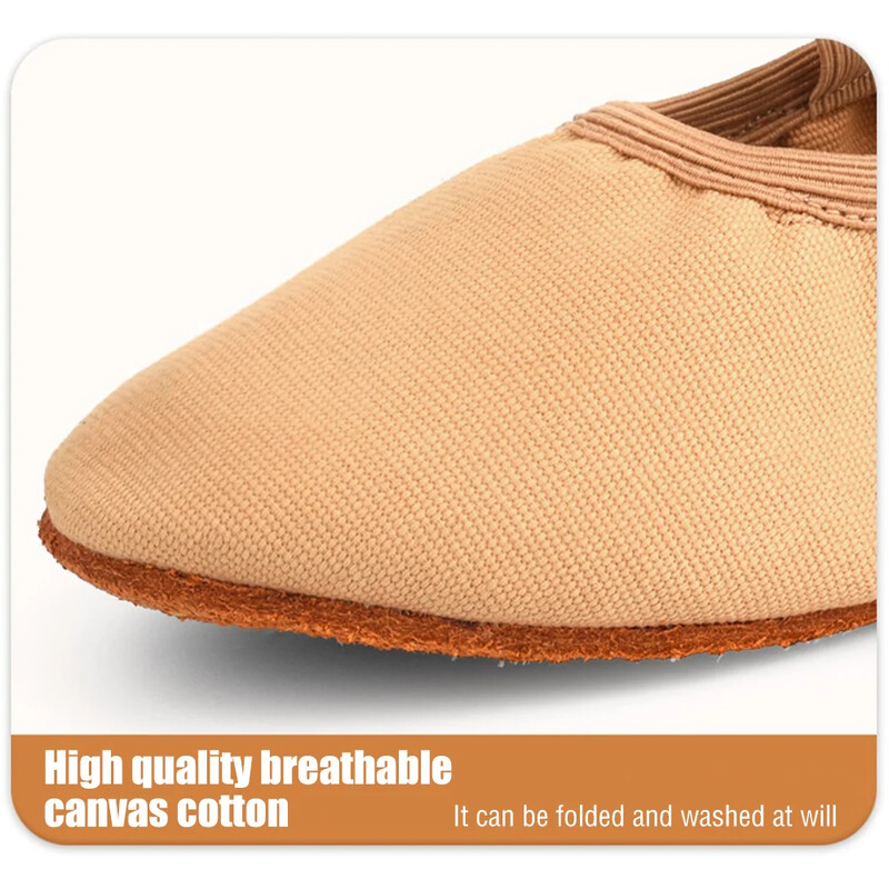 Jazz Ballroom Canvas Dance Cipele za odrasle Ženske učiteljice Meki potplat Latino Modern Dance Nacionalne cipele Standardna praksa Hot Sale