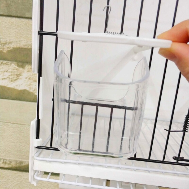 2gab putnu mājdzīvnieku barības barotavas dzērājs Automātiskā barības konteinera būra piederumi Parrot Lovebird putnu ūdens bļodiņai putnu barotavai