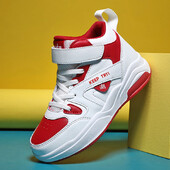 Modes bērnu apavi zēniem sporta apavi, ādas rudens skeitbords, skolas basketbola sporta apavi zēniem