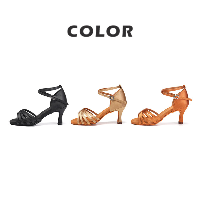 Naiste tantsujalatsid tüdrukutele Naiste ladina tantsujalatsid Satiin Professionaalsed salsatangotantsukingad Treeningjalatsid