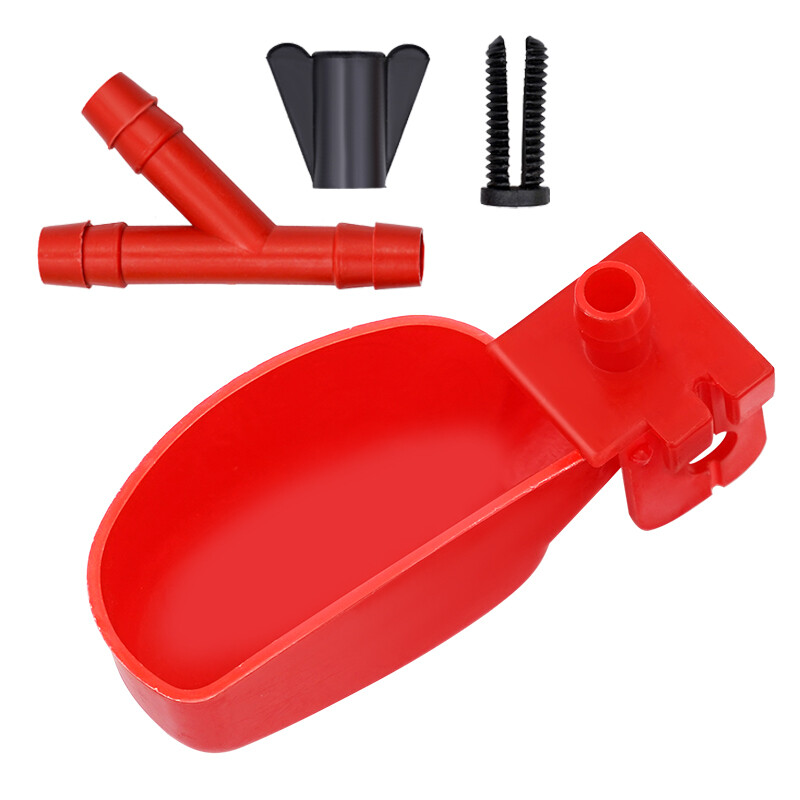 5 rinkiniai paukščių putpelių vandens gertuvės dubenėlio gėrimo puodeliai, automatiniai putpelių girdytuvai, skirti 10 mm vamzdžių paukščių papūgos girdykloms