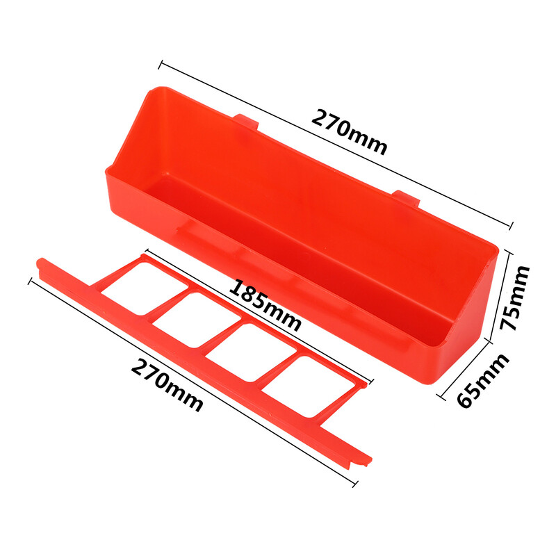 Paukščių lesyklėlė Papūgos kabantis vandens dubuo paukštiams ant žemės lesyklėlė papūgų lesyklėlė naminių gyvūnėlių narvelio maisto talpa Paukščių reikmenys
