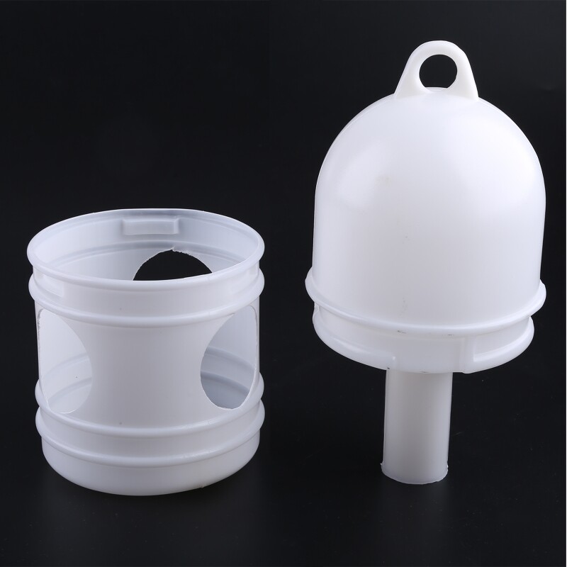 367A pakabinamas balandžių girdyklos tiektuvas su nešiojama rankena, skirta balandžių vandens girdyklai, talpa 1 l, skirta mažiems balandžių paukščiams