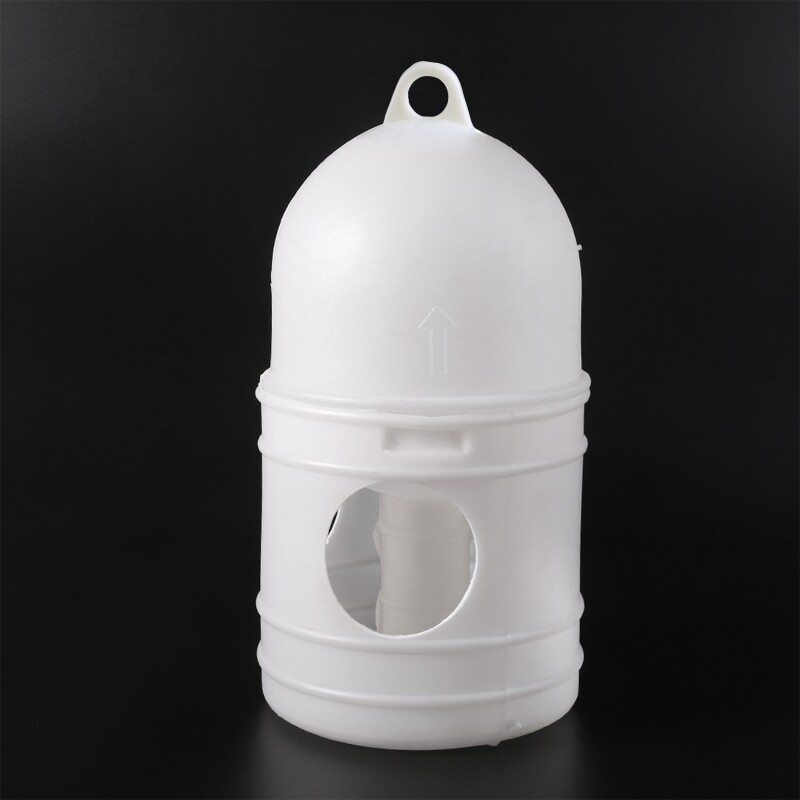 367A pakabinamas balandžių girdyklos tiektuvas su nešiojama rankena, skirta balandžių vandens girdyklai, talpa 1 l, skirta mažiems balandžių paukščiams