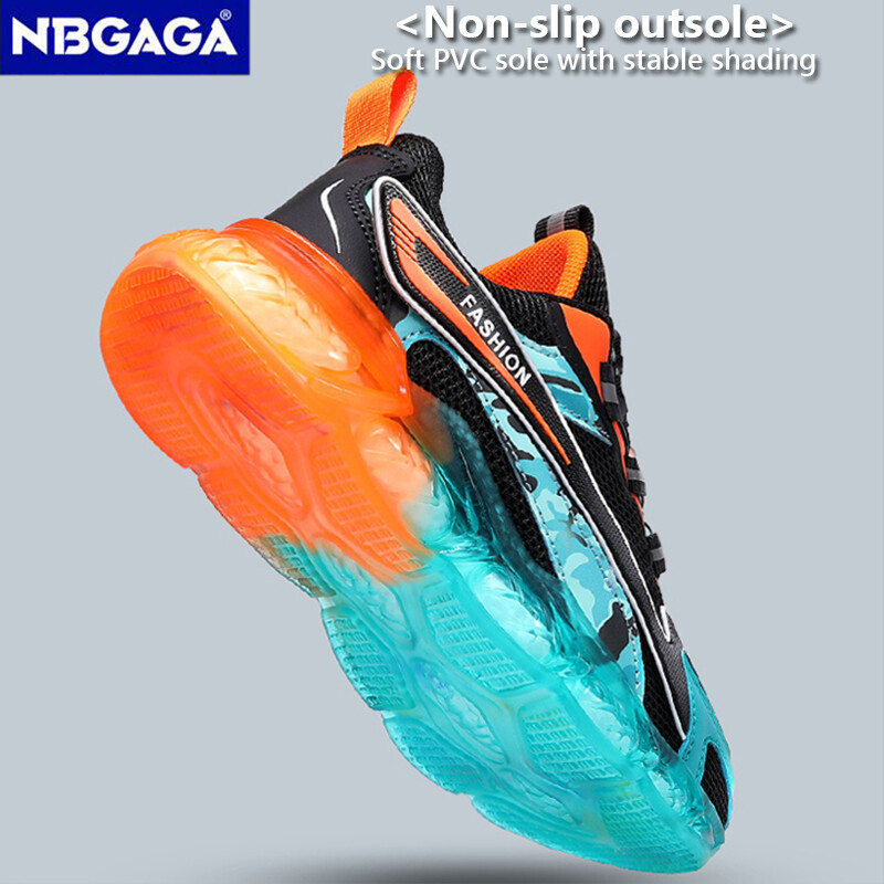 Παιδικά μοντέρνα αθλητικά παπούτσια Παιδικά αντιολισθητικά ελαφριά αθλητικά παπούτσια για υπαίθριο μπάσκετ Αναπνεύσιμο για αγόρια casual παπούτσι περπατήματος