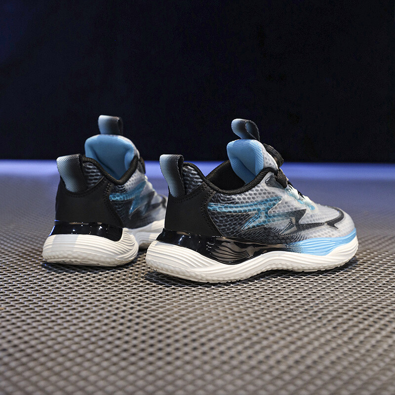 Cipele za dječake Ljetna mrežasta površina prozračna 2024 nove dječje sportske cipele tenisice za trčanje s mekanim potplatom na rotirajuće gumbe