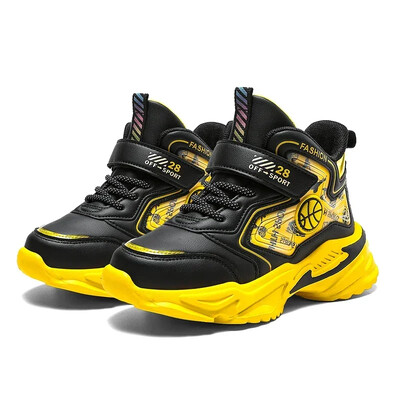 Dječja obuća Tenisice za dječake Kožne dječje ležerne sportske tenisice Originalne košarkaške neklizajuće cipele za dječake od 4 do 12 godina