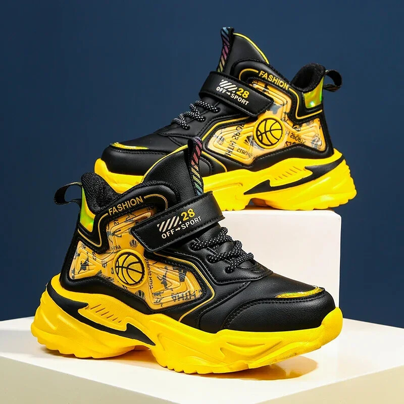 Dječja obuća Tenisice za dječake Kožne dječje ležerne sportske tenisice Originalne košarkaške neklizajuće cipele za dječake od 4 do 12 godina