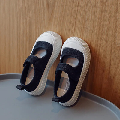 Modes dizains meiteņu apavi Pavasara rudens bērniem ikdienas apavi meitenēm skolniekiem Audekla apavi