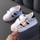 Disney Mickey Mouse Gyerek Rajzfilm Cipők Fiúk Lányok Fehér tornacipők Gyermek Alkalmi Iskolai Cipők Gyerek Cipők Lányoknak