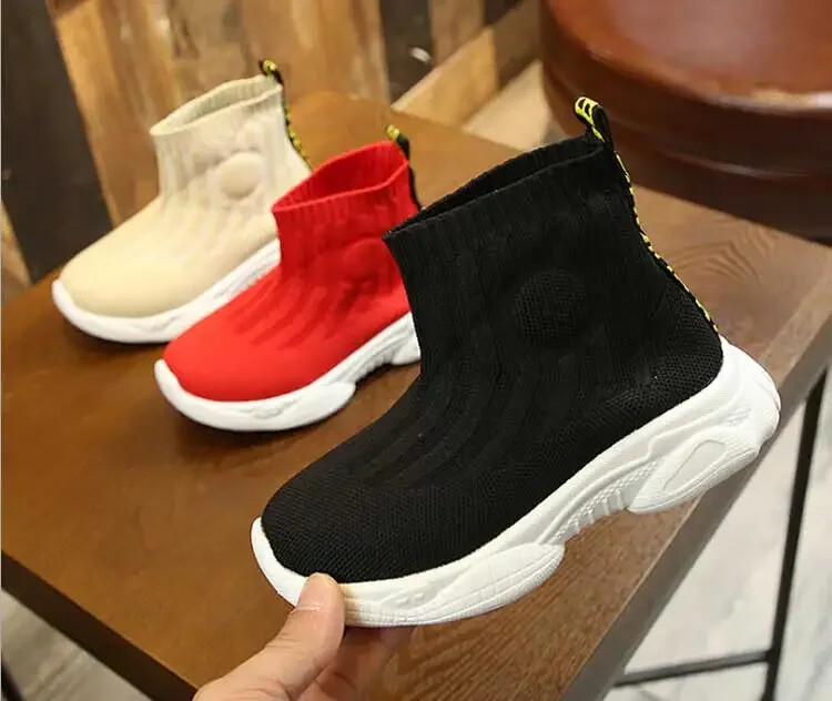 Μαύρα Παιδικά Αθλητικά Παπούτσια για Κορίτσι Βρεφικά Αθλητικά Παπούτσια Άνοιξη Φθινόπωρο Μόδα Διχτυωτό Παιδικό Παπούτσια για αγόρι Παιδικά Παπούτσια Casual μαύρα