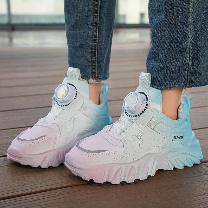 Krāsaini apavi Bērnu meiteņu tīklveida elpojošas bērnu kedas 0–8 gadus veciem zēniem 2024. gada pavasarī, viegli skriešanas apavi staigāšanai, mīksti