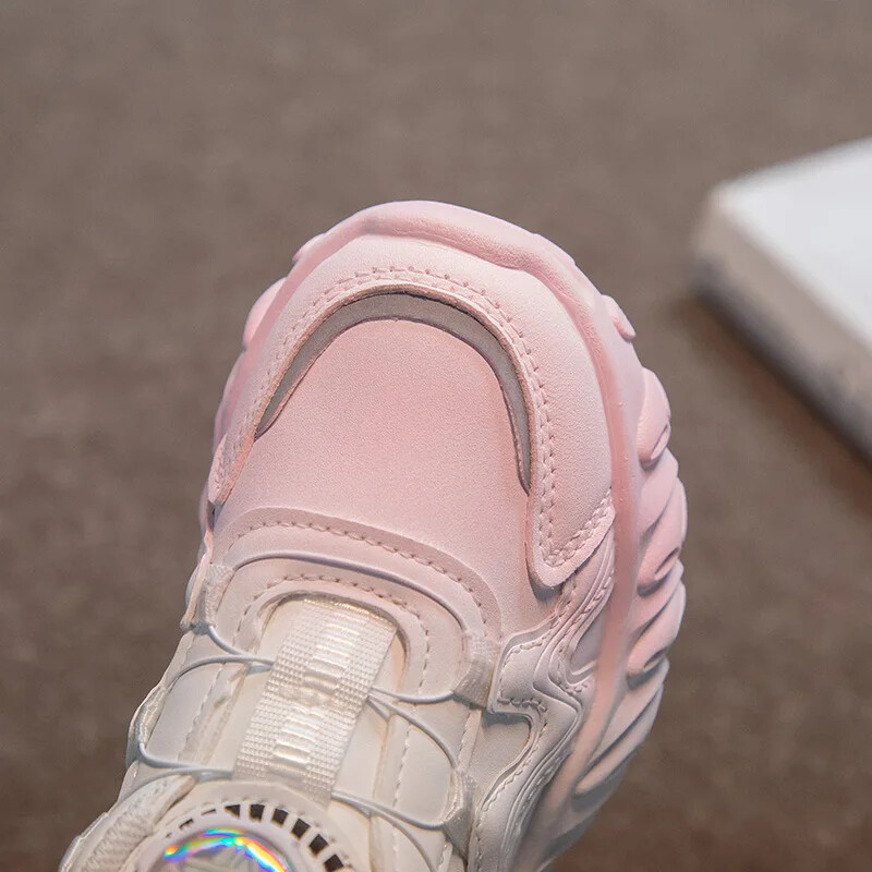 Krāsaini apavi Bērnu meiteņu tīklveida elpojošas bērnu kedas 0–8 gadus veciem zēniem 2024. gada pavasarī, viegli skriešanas apavi staigāšanai, mīksti