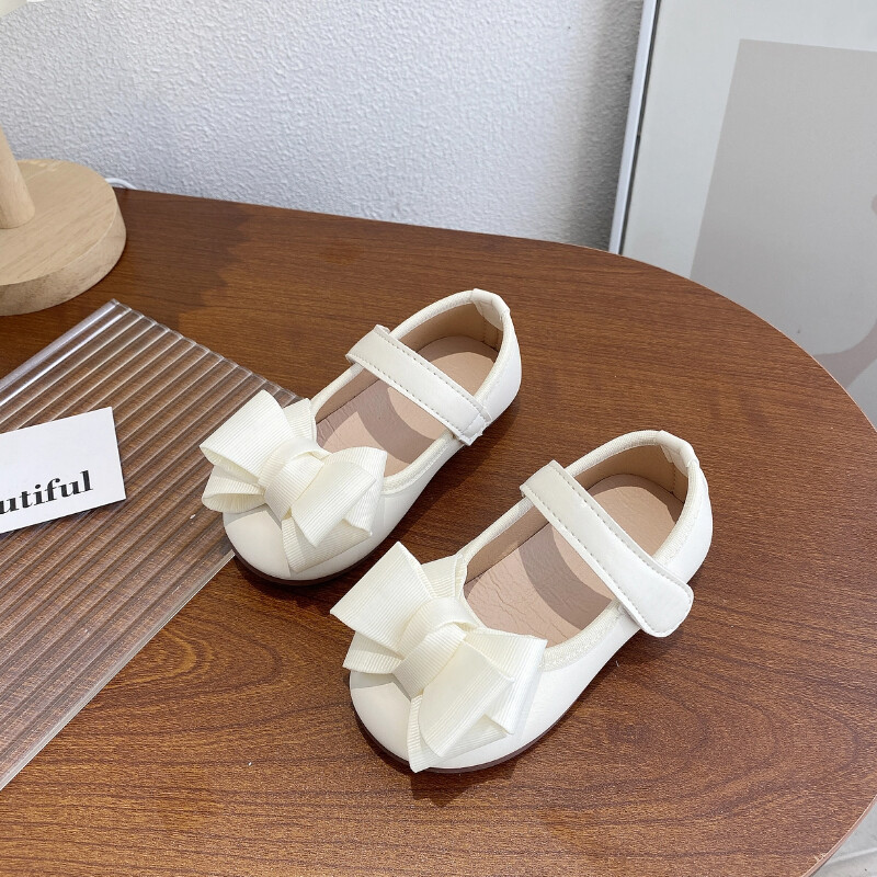 Princess cipele za djevojčice s leptir mašnom Party Chic Proljetne dječje ravne cipele od neklizajuće pu kože Četiri boje za malu djecu Mary Janes 21-30
