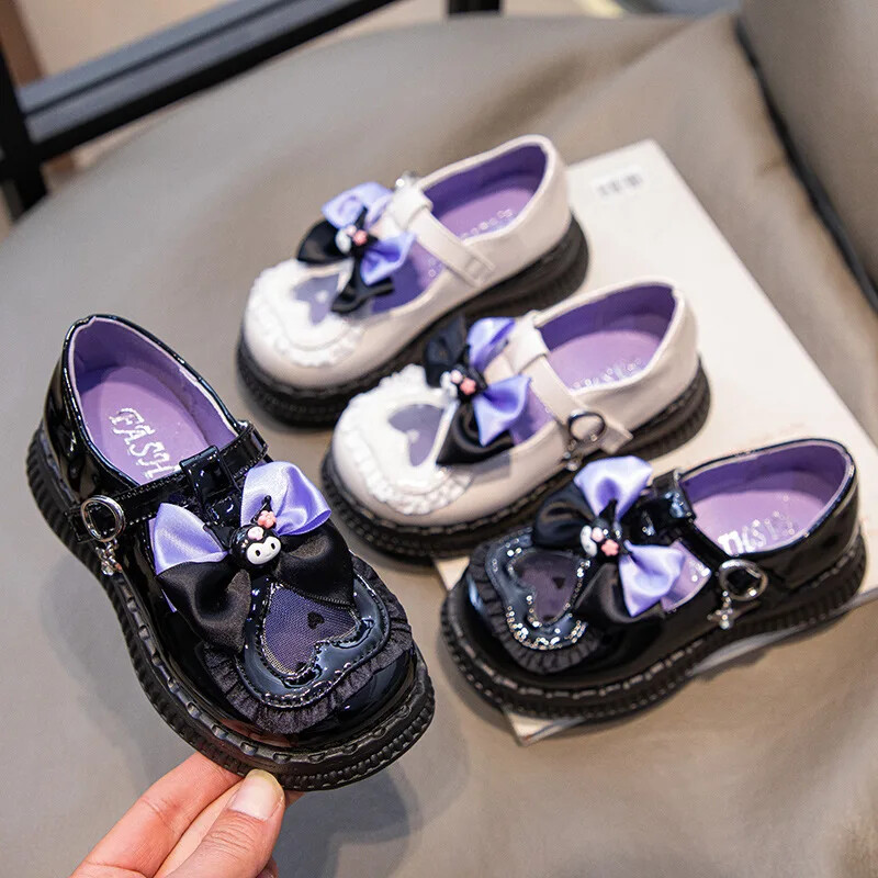 Proljeće jesen Novi stil dječje kožne cipele Cipele za bebe princeze Ženske dječje pojedinačne cipele gumeni potplat za ljeto