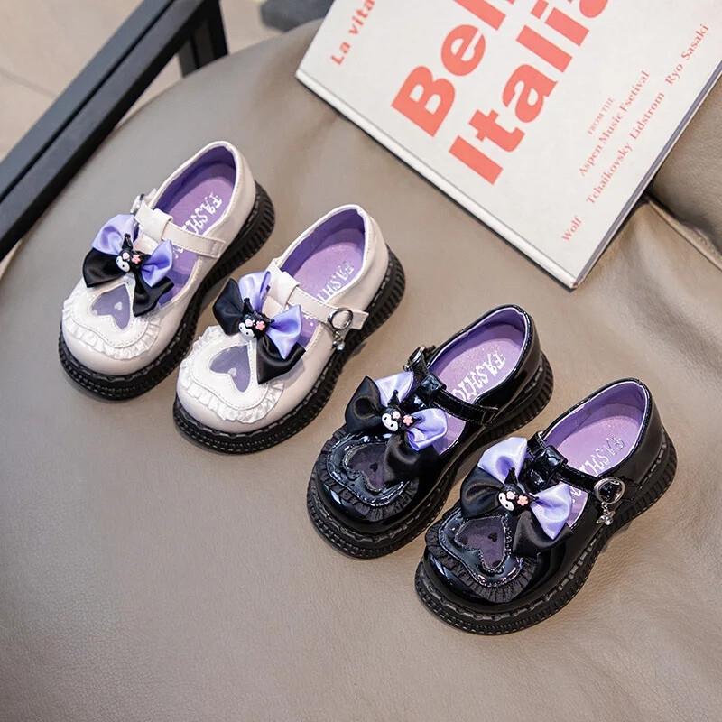 Proljeće jesen Novi stil dječje kožne cipele Cipele za bebe princeze Ženske dječje pojedinačne cipele gumeni potplat za ljeto